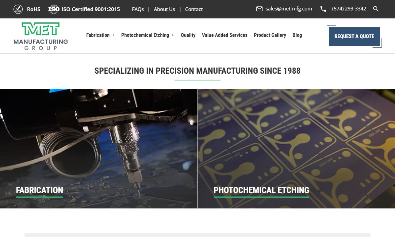 MET Manufacturing Group LLC MET Manufacturing Group LLC